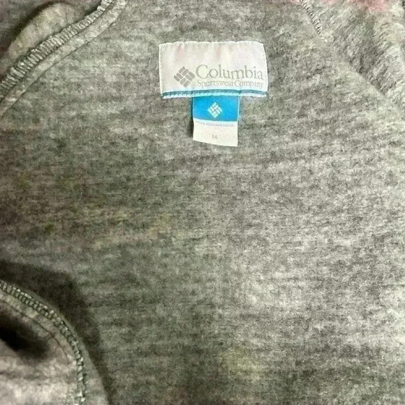 Women’s Columbia zip up fleece size medium - Picture 3 of 3